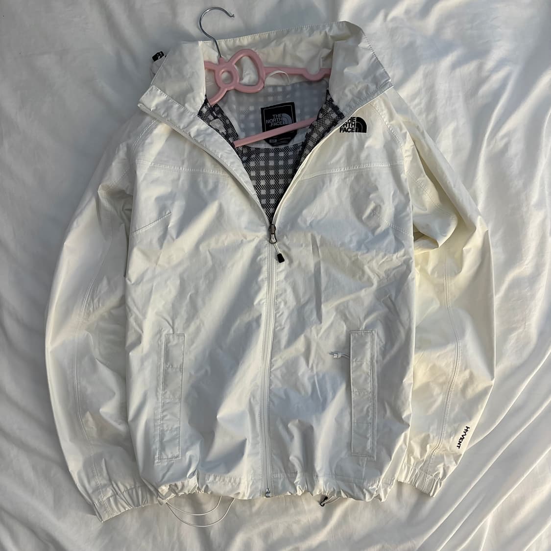 노스페이스 안감체크 바람막이 자켓 상품이미지2