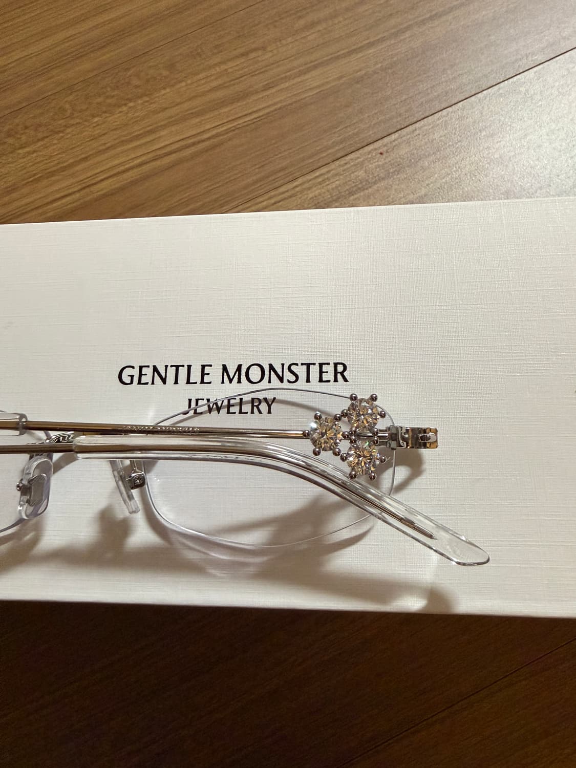 젠틀 몬스터 글리츠 02 실버 클리어 상품이미지3