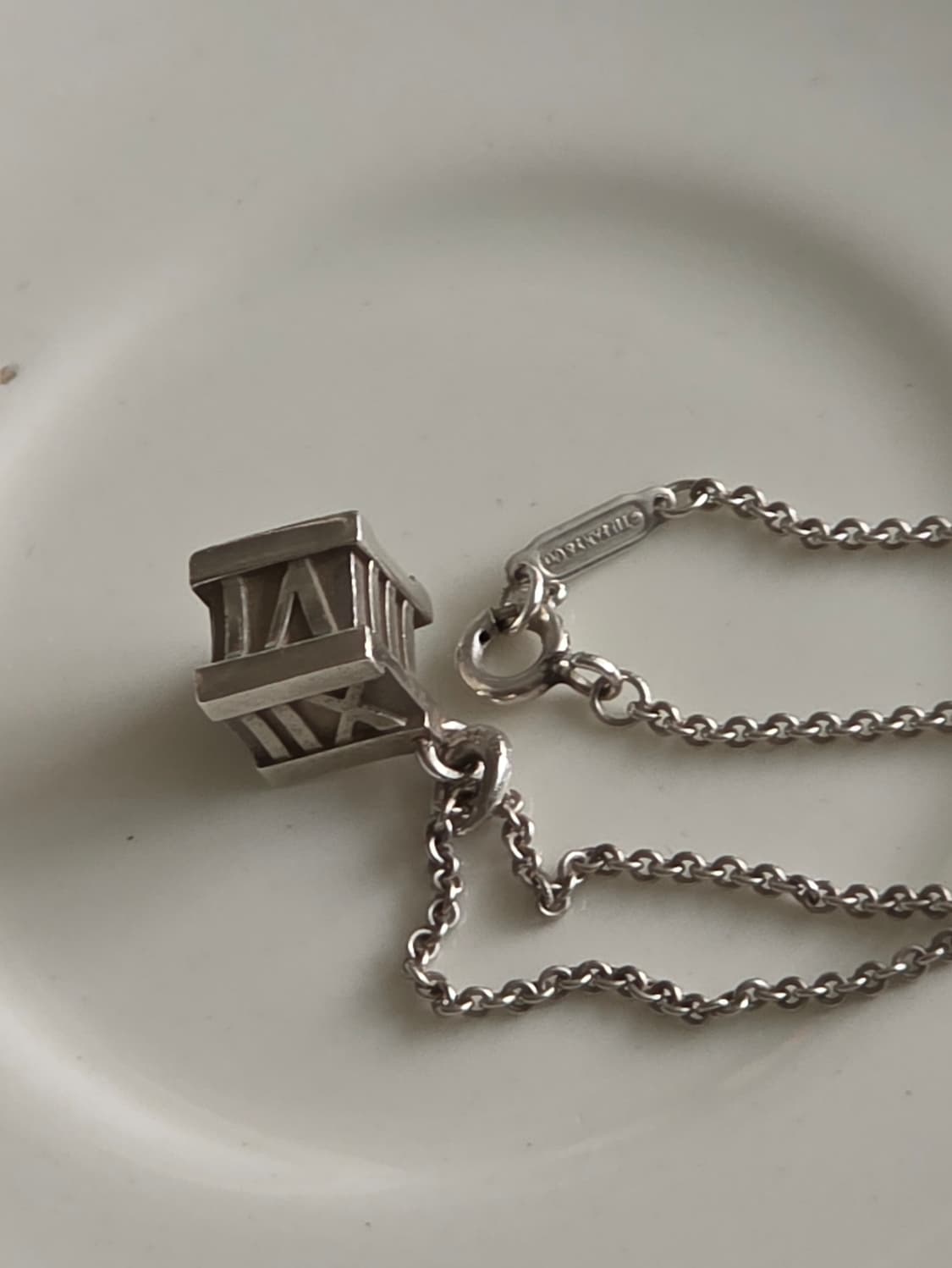 티파니앤코 아틀라스 큐브 실버925 목걸이 상품이미지7