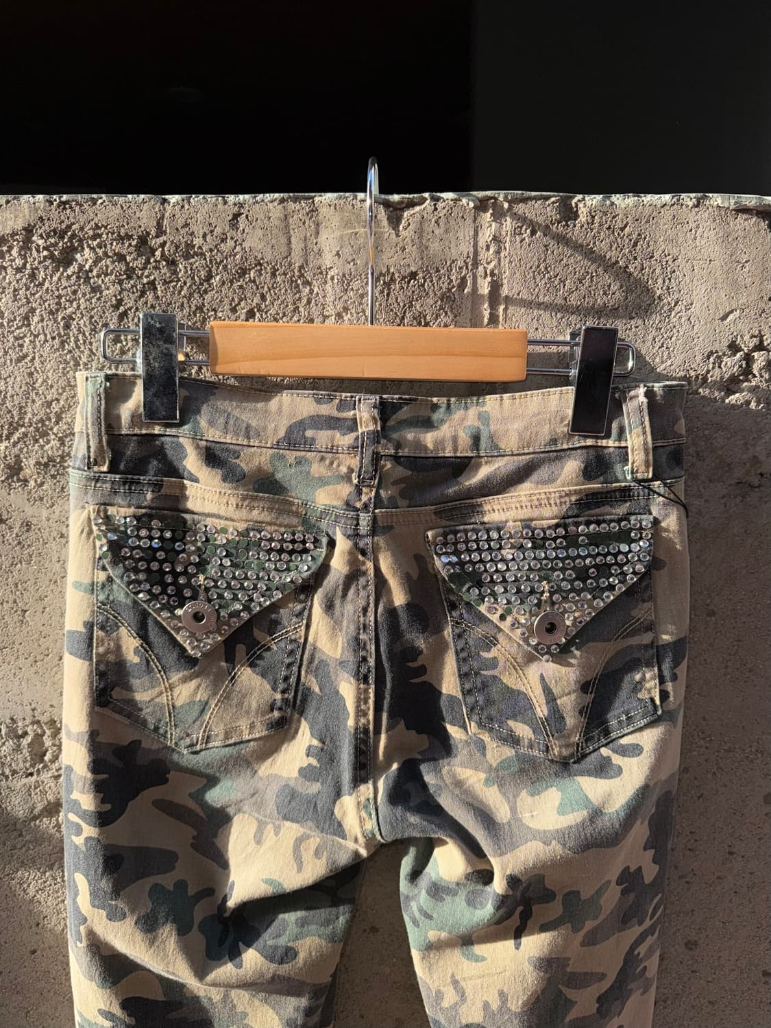 카모 큐빅 팬츠 B164 상품이미지5