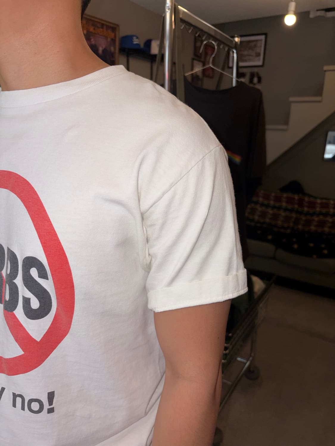 00‘s Carbs Just say no! Parody T-shirt 상품이미지7