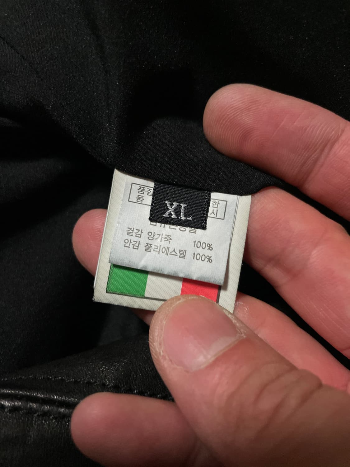광희시장 웨스턴 무드 램스킨 양가죽 레더 자켓 상품이미지7