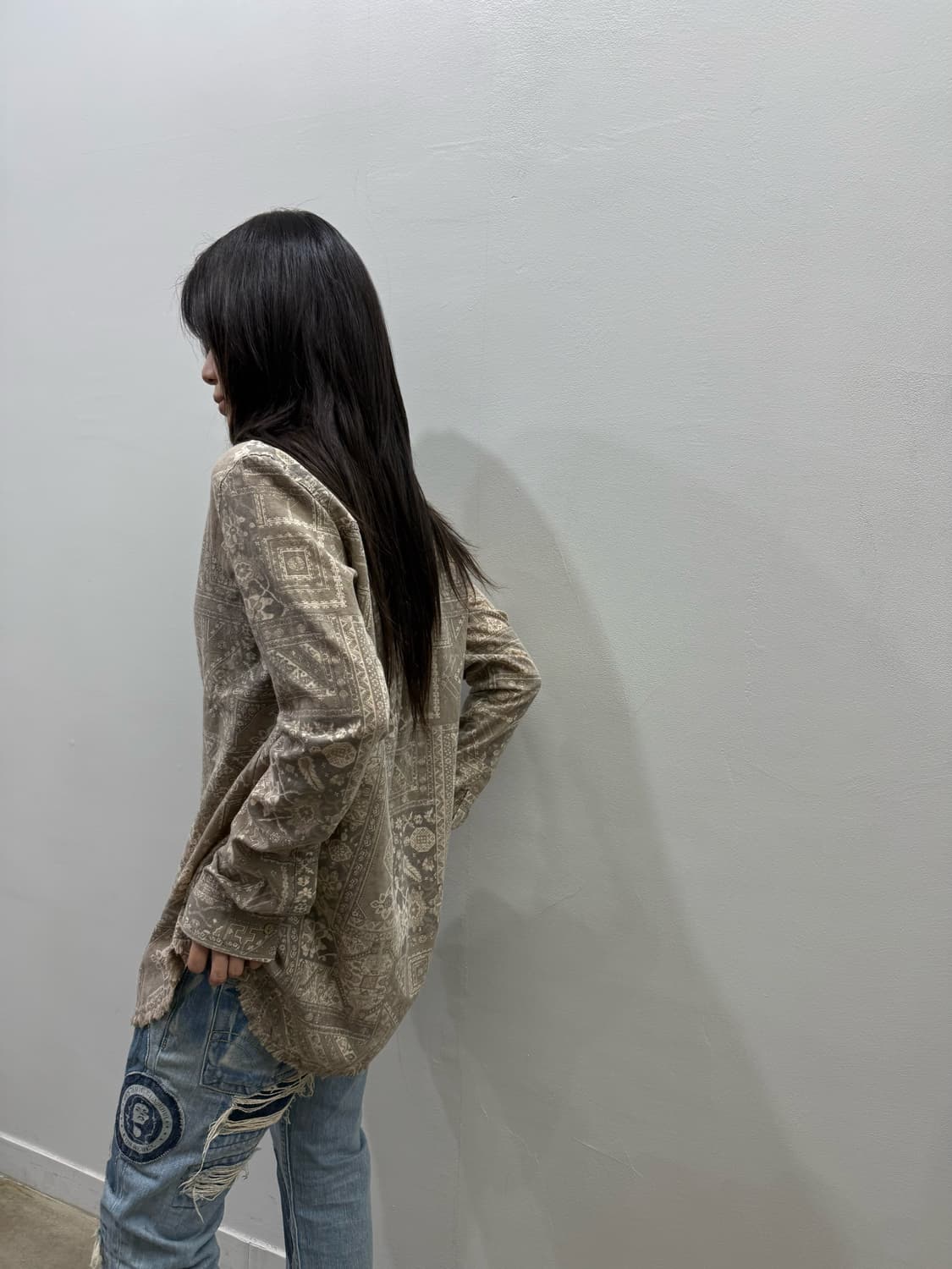 GOA 보헤미안 패턴 셔츠 상품이미지1