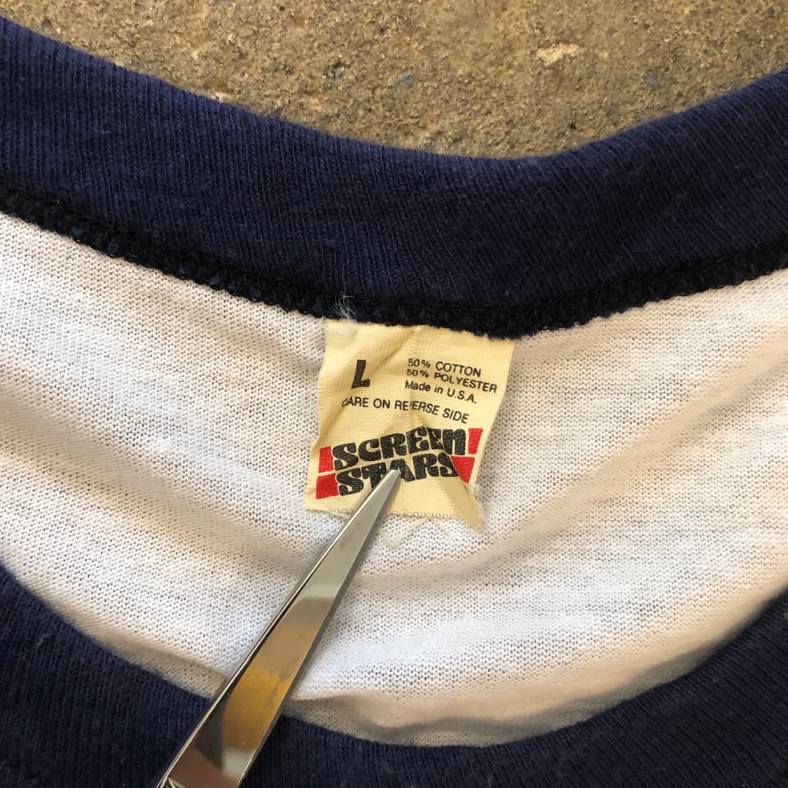 70s~90s Ringer T-shirt-L 상품이미지3