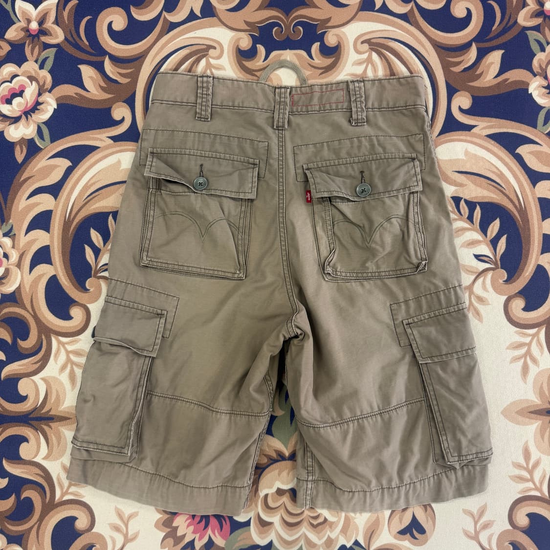 (29)00s리바이스 Levis 코튼 카고 반바지(카키) 상품이미지5