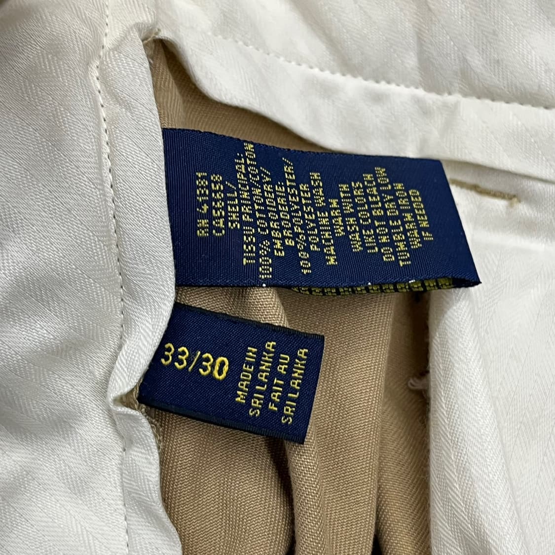 [정품] 폴로 랄프로렌 슬림핏 강아지 자수 면바지 b10 상품이미지6