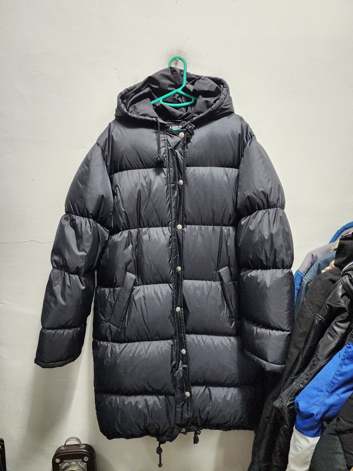 폴로 랄프로렌 하단로고 다운 롱패딩 상품이미지1