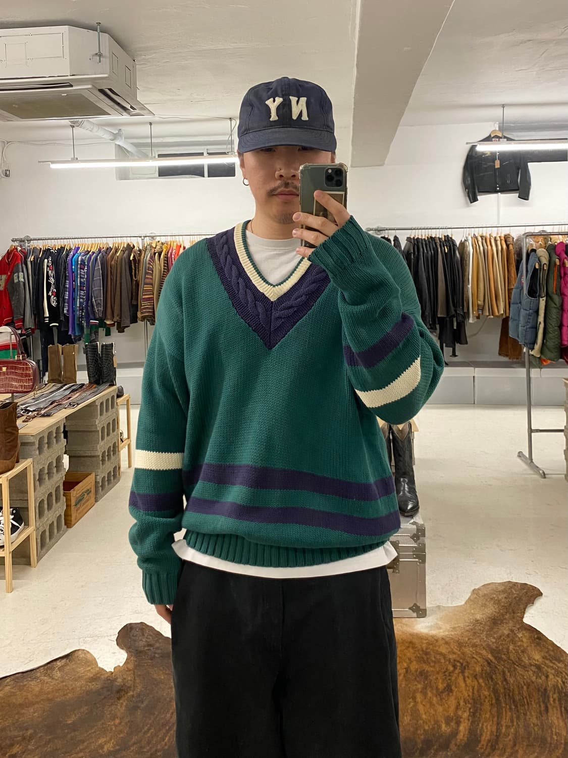 90's GAP cricket knit 90년대 올드갭 크리켓 니트 상품이미지7