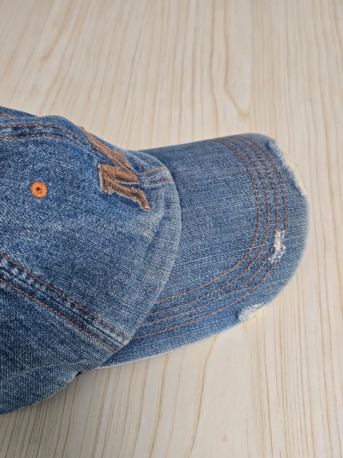 미치코 코시노 런던 빈티지 데님 볼캡 상품이미지4