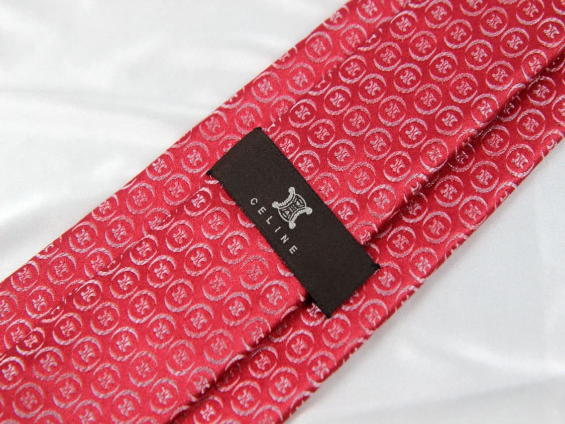 셀린느 8.9cm A등급 인기 셀린 자수 명품 넥타이 상품이미지3
