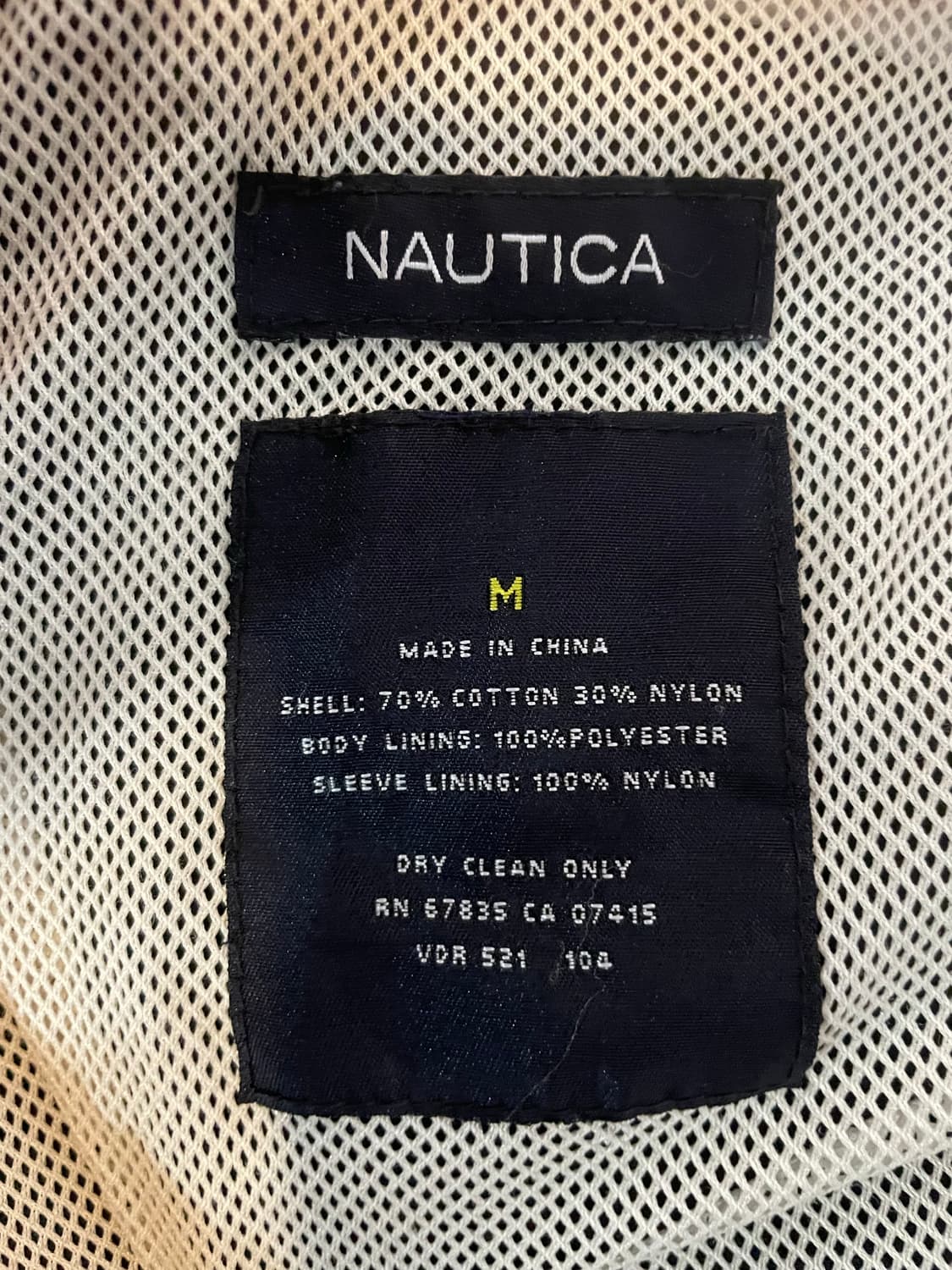 Nautica 노티카 올드스쿨 자켓 M 상품이미지4