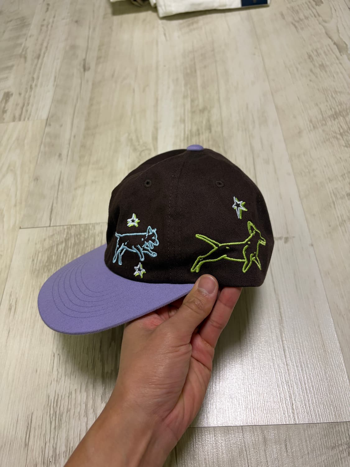 [OS] HUF Worldwide 브라운 볼캡 모자 샘플 상품이미지2