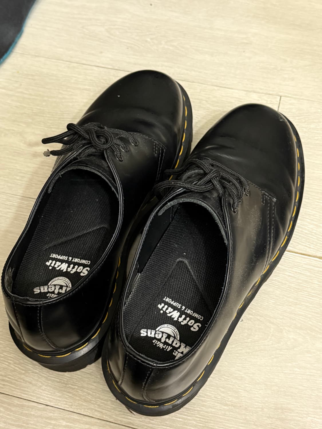 [280](정품 깔창 포함)닥터마틴 1461 벡스 스무스 블랙 상품이미지2