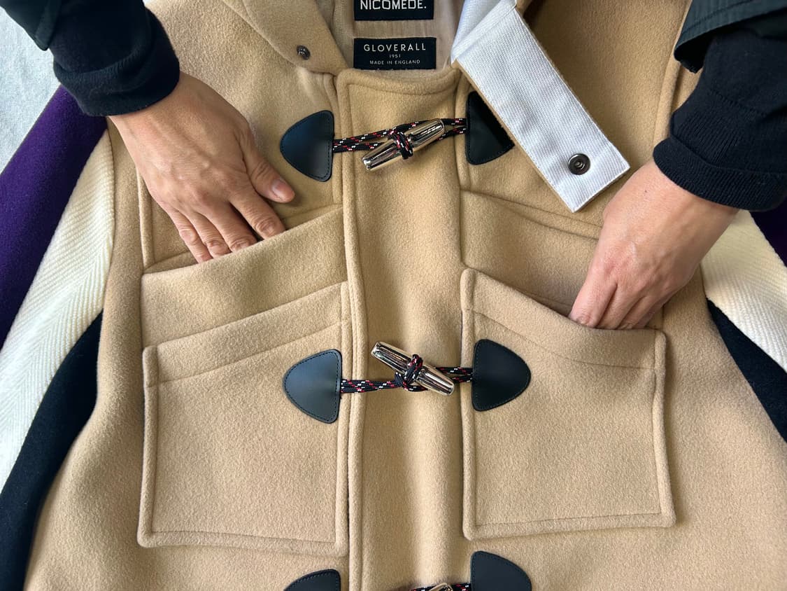 Gloverall × Nicomede 콜라보 더플 코트 상품이미지5