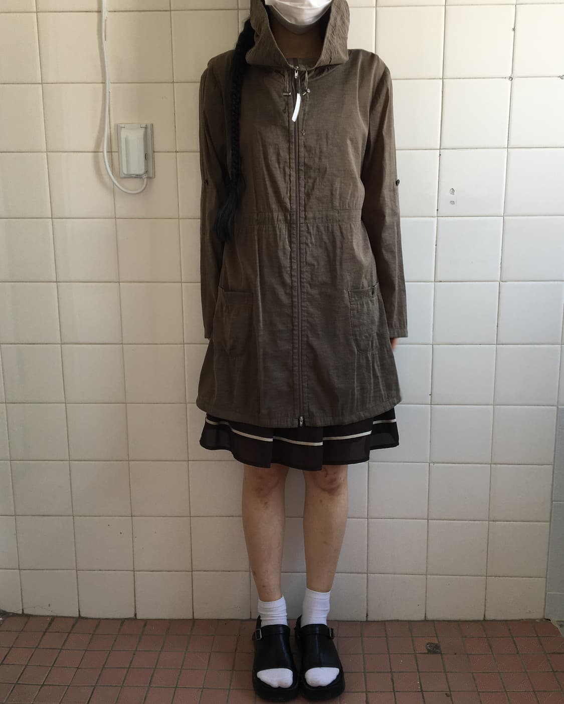 Glossy high neck jacket 상품이미지9