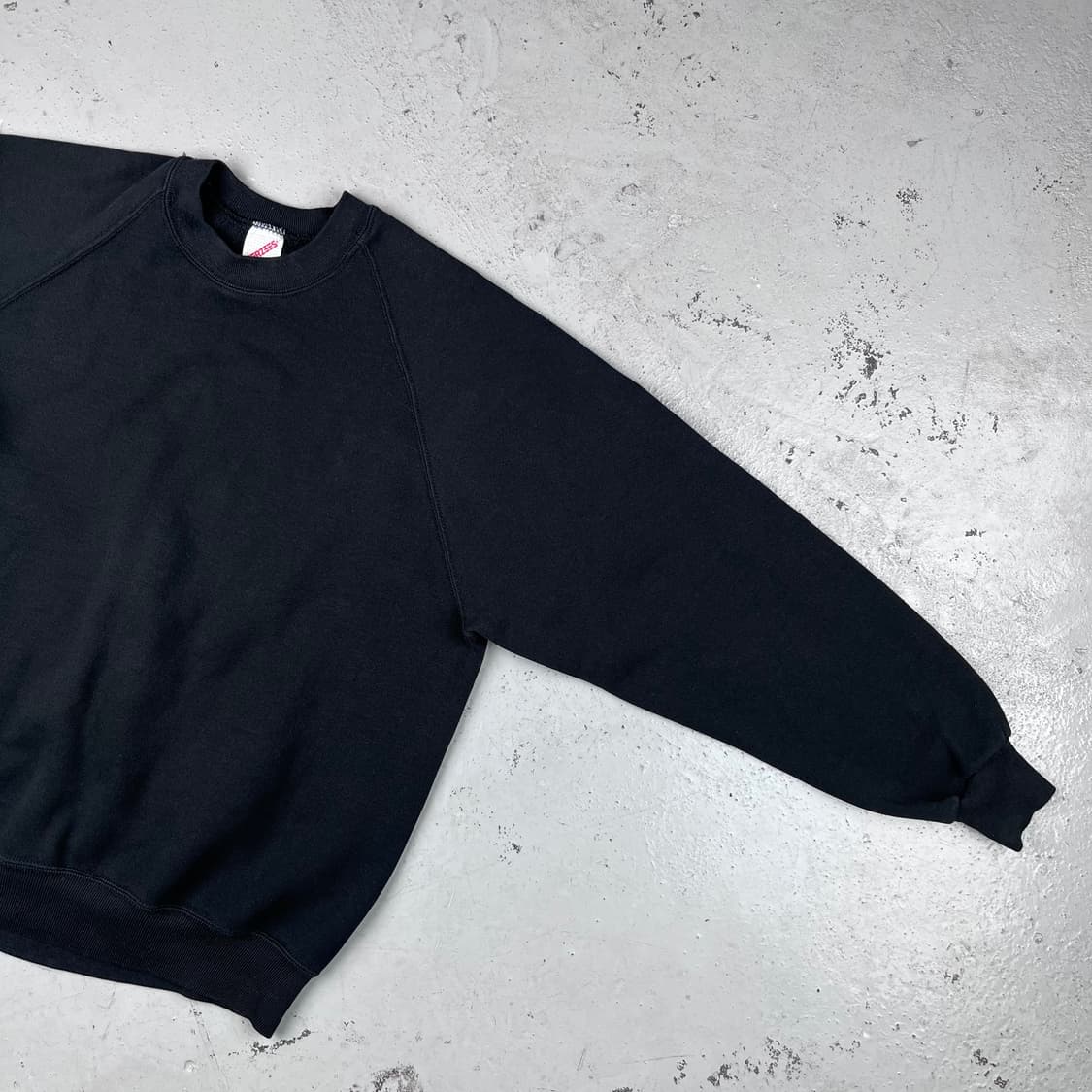 빈티지 블랭크 래글런 크롭 스웻셔츠 상품이미지5