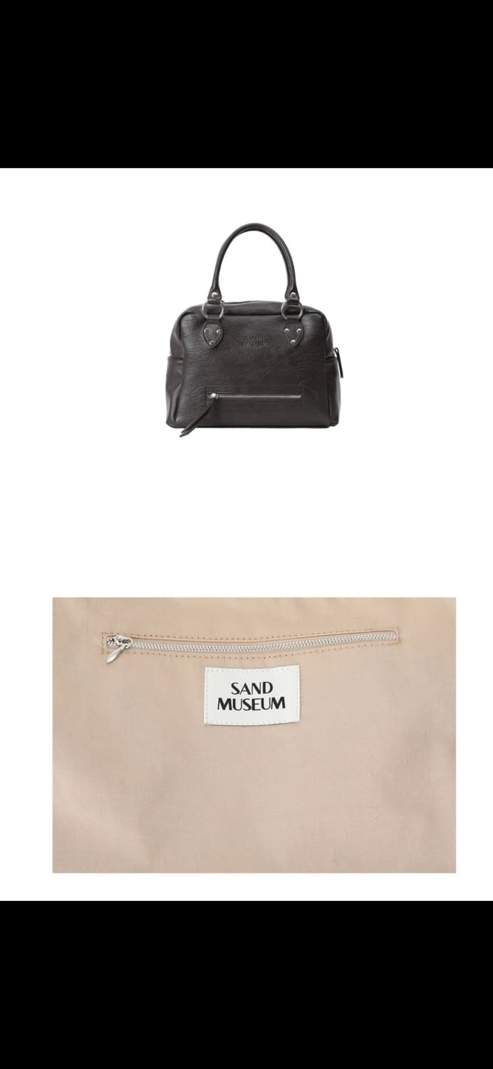 샌드뮤지엄 MAGAZINE BAG MINI [Dark Brown] 상품이미지3