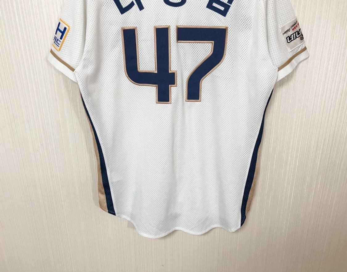 KBO 윌슨 NC다이노스 어센틱 홈유니폼/져지 100 #47 나성범 상품이미지10