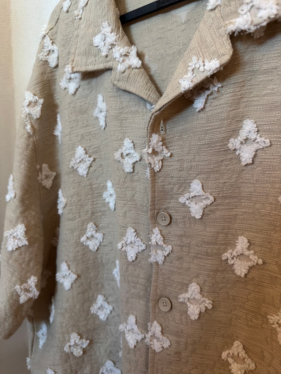 [L] 자라 Zara 텍스처 자카드 셔츠 상품이미지5