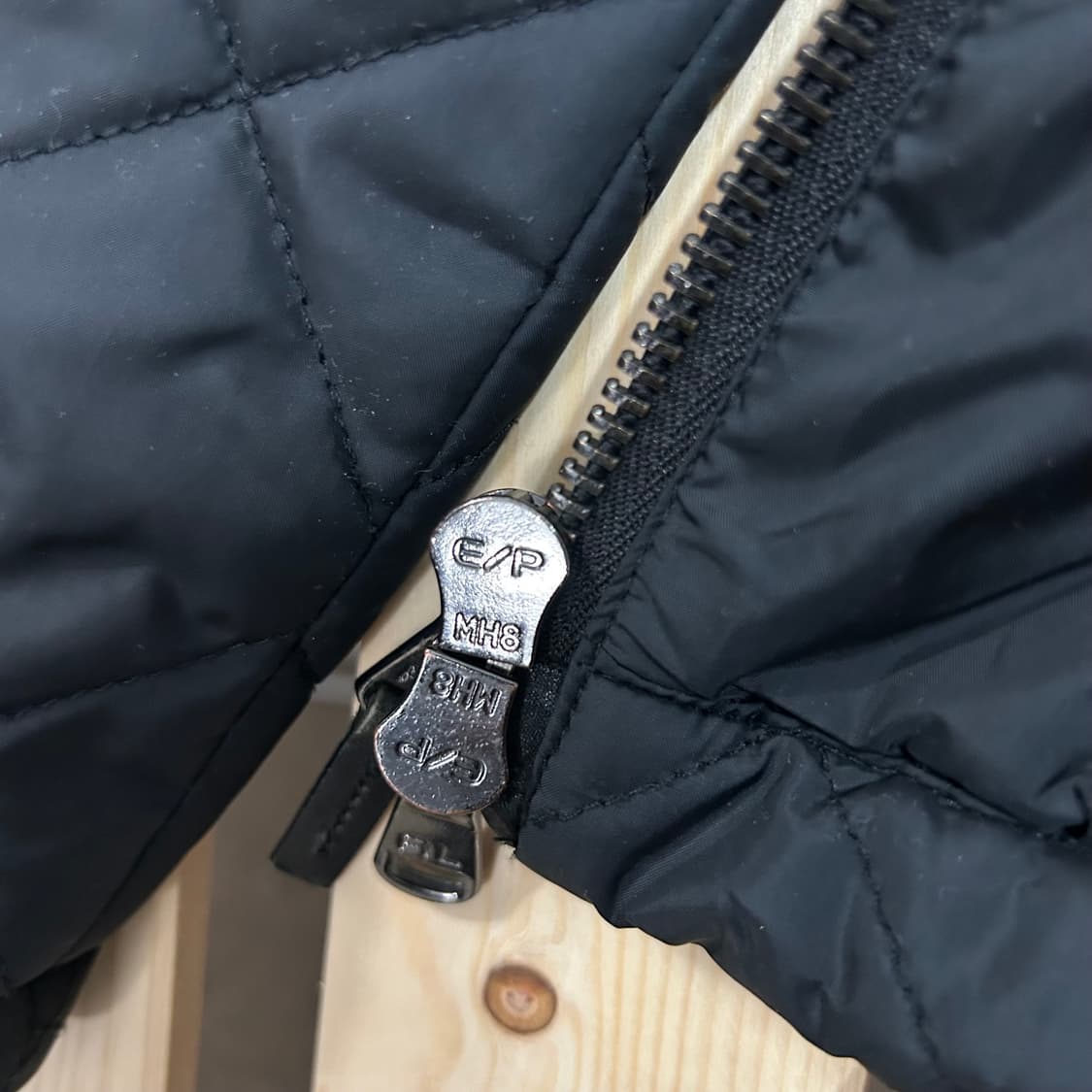 (L) 폴로 골프 퀼팅 자켓 블랙 상품이미지7