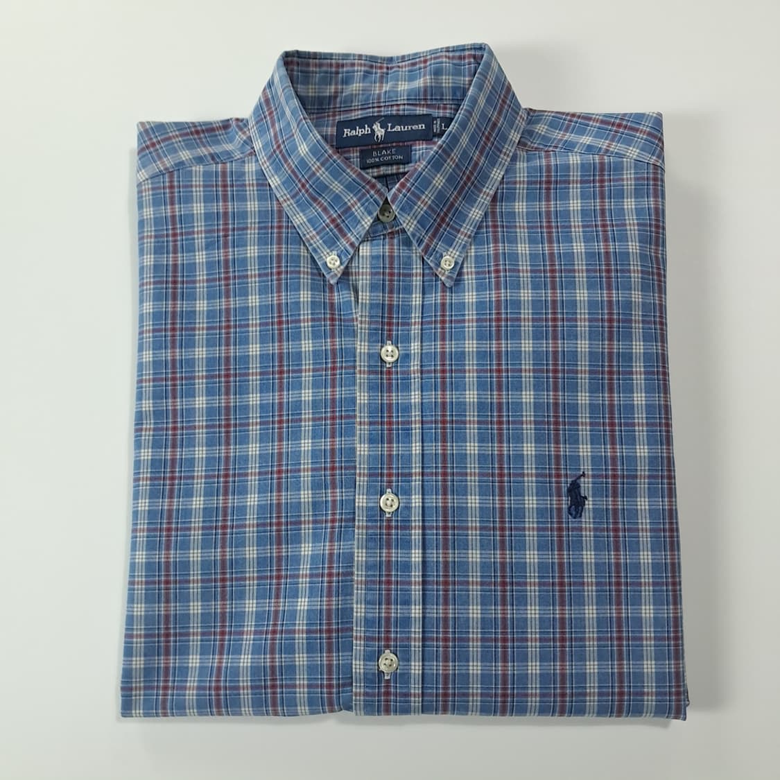 CK288 L 폴로 90s 블레이크 클래식 멀티 플래드 체크 셔츠 남방 상품이미지7