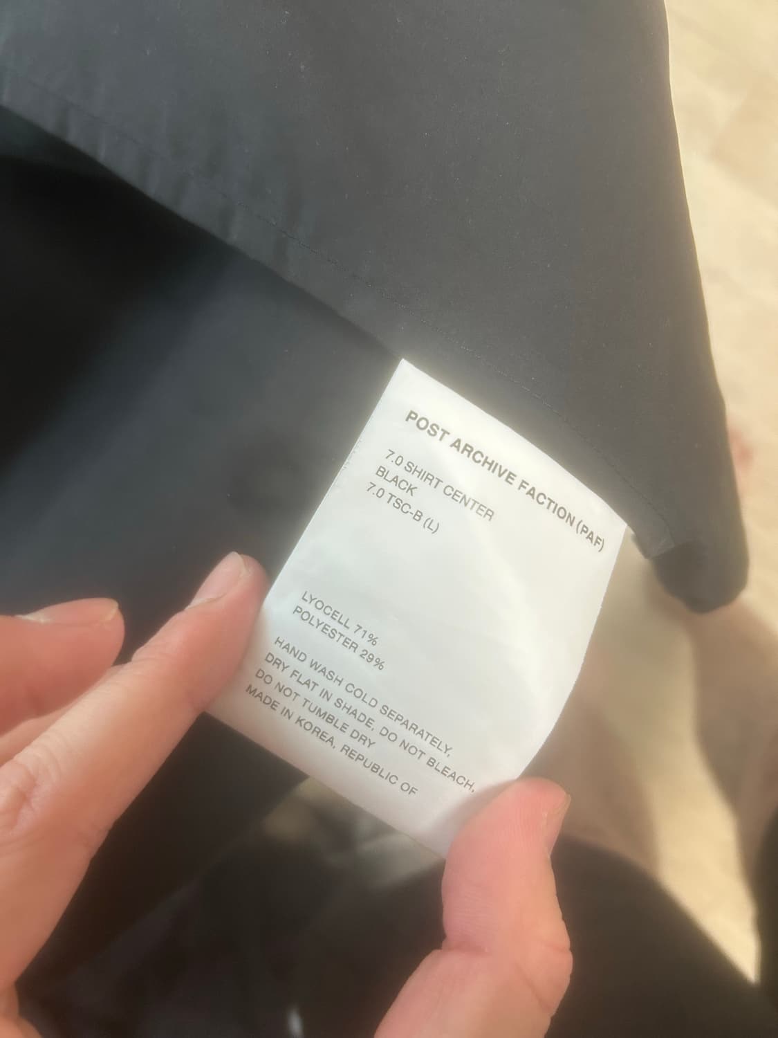 PAF 7.0 shirt-L사이즈 상품이미지6