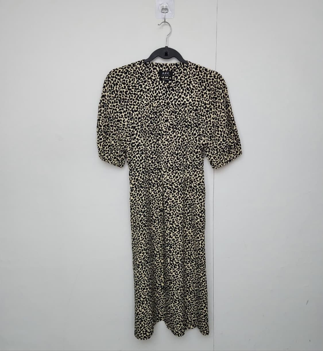 [A.P.C 아페쎄] 90 55 여 레오파드원피스 반팔원피스 상품이미지1