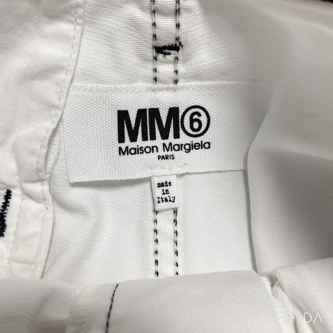 마르지엘라 화이트 스티치 팬츠 상품이미지7