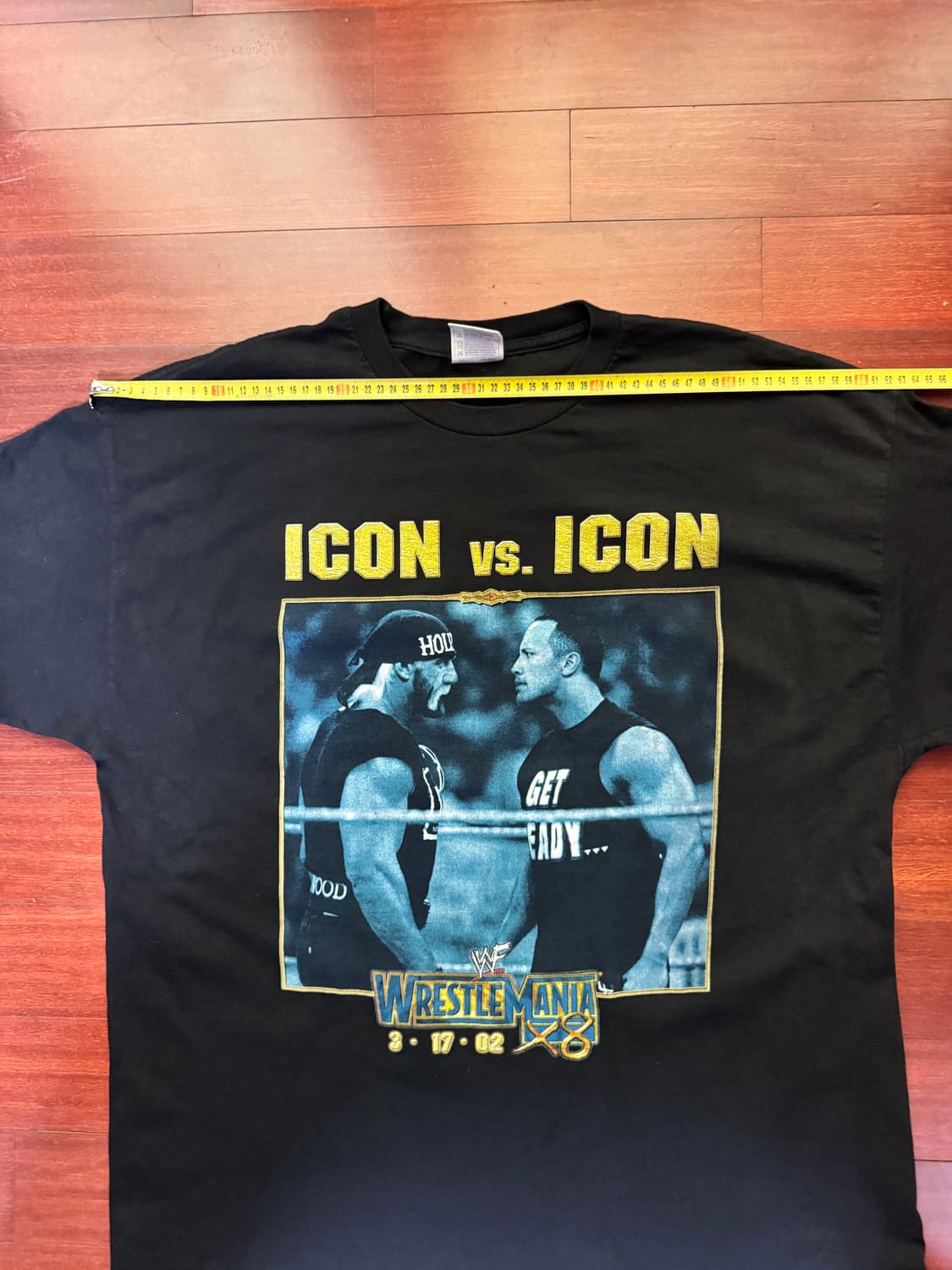 [XXL] ‘02 WWF 래슬매니아18 Icon VS Icon 티셔츠 상품이미지5