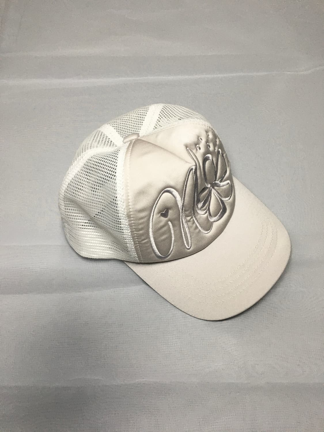 NACHE TRUCKER MESH CAP GLOW CREAM 상품이미지2