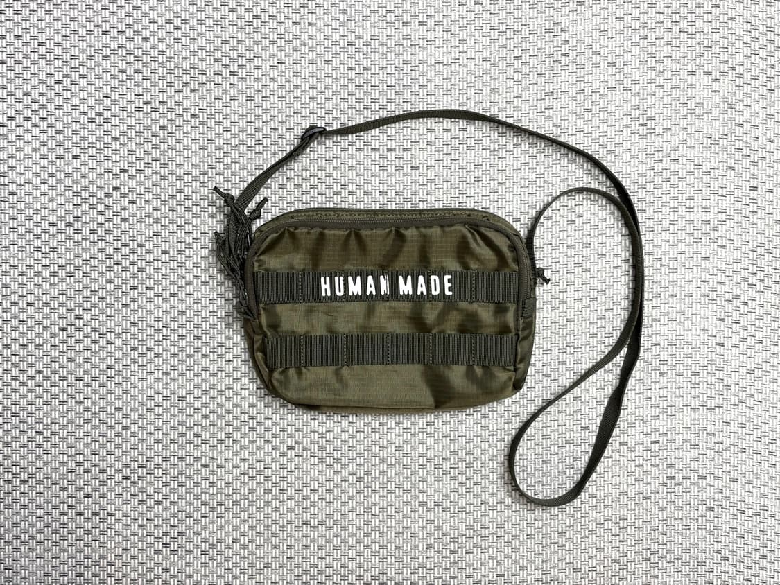 휴먼메이드 밀리터리 라이트 파우치 올리브 드랩 상품이미지1
