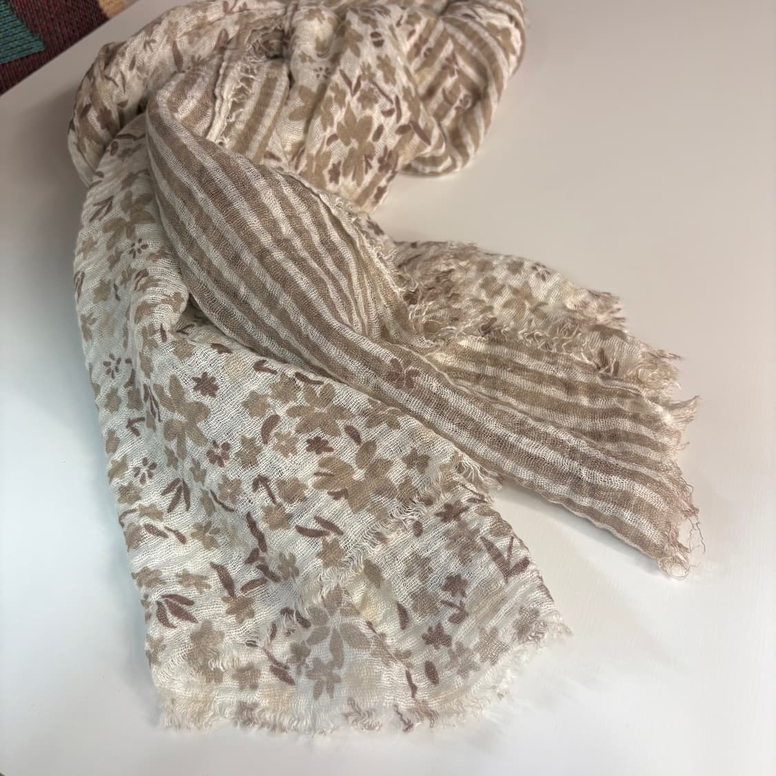 플라워 잔꽃 모리걸 머플러 스카프 (JPN) 상품이미지3