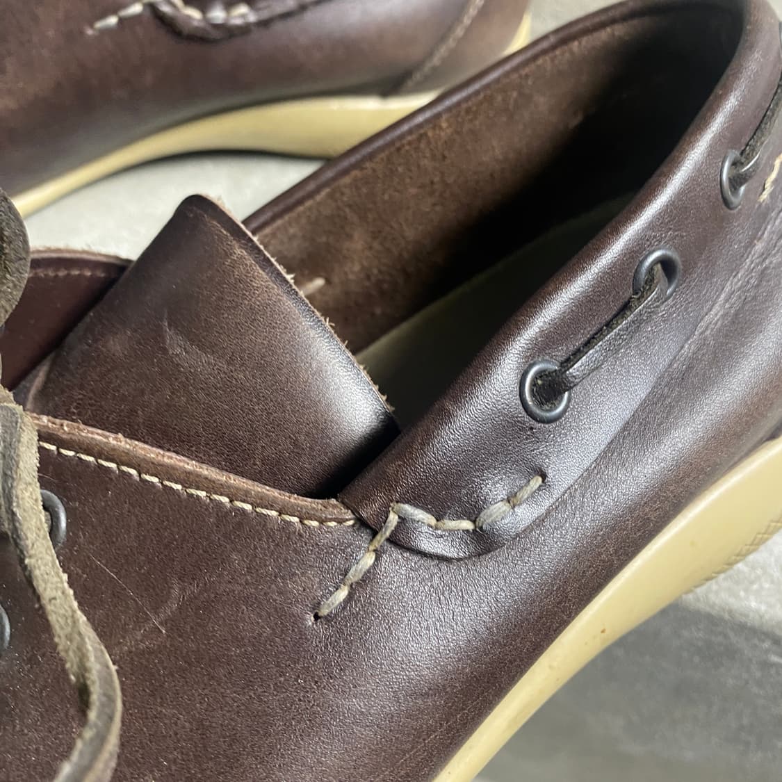 Prada Sports Linea Rossa Boat Shoes 상품이미지4