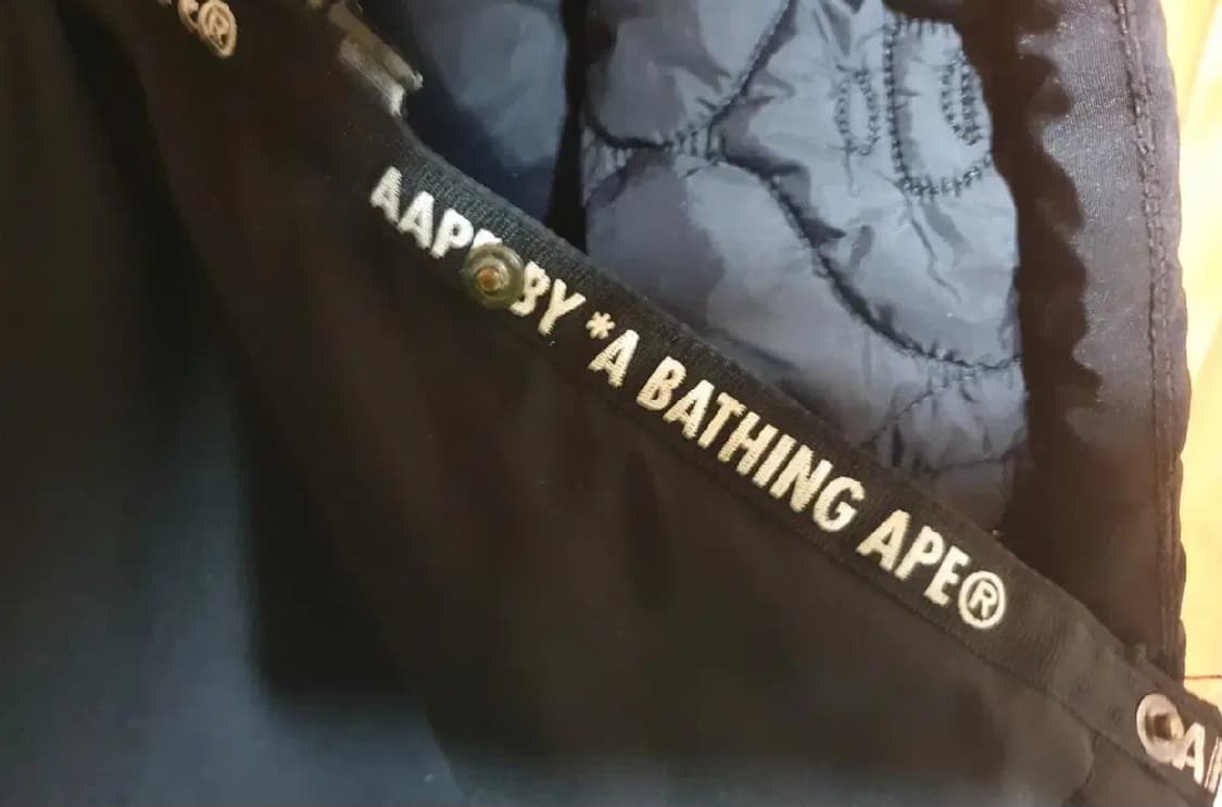 에이프 피쉬테일 파카 점퍼 95 100 베이프 A BATHING APE 상품이미지7
