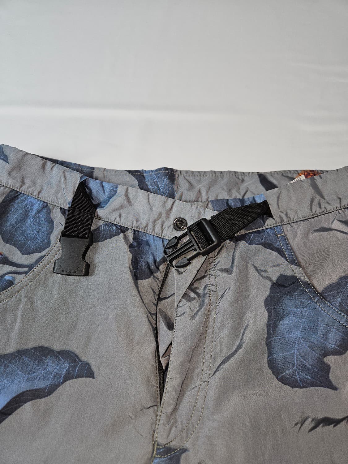 KENZO 겐조 카고 메탈릭 패디드 플라워 스키팬츠 벨트 50 빈티지 상품이미지4