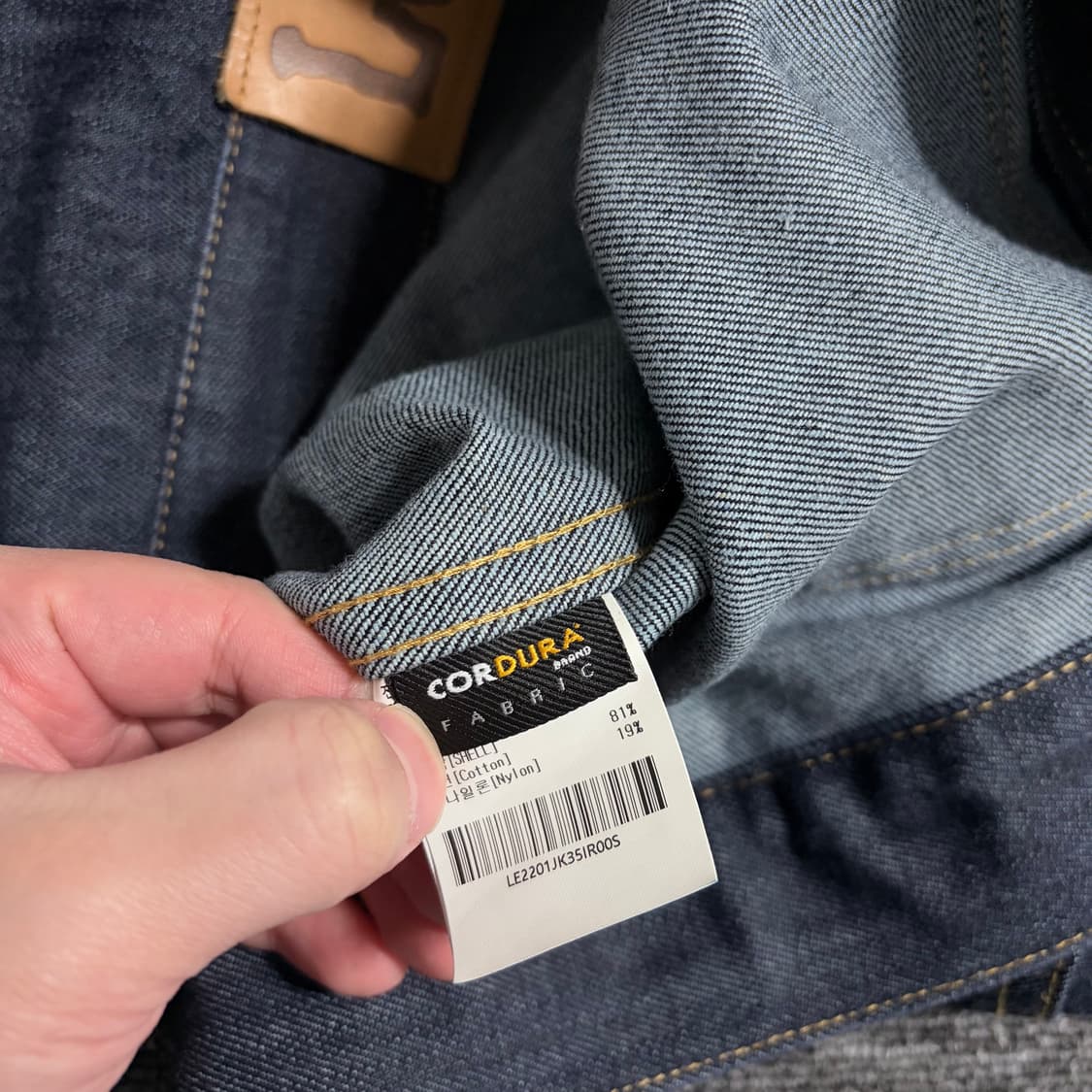 Lee 코듀라 데님 자켓 상품이미지5