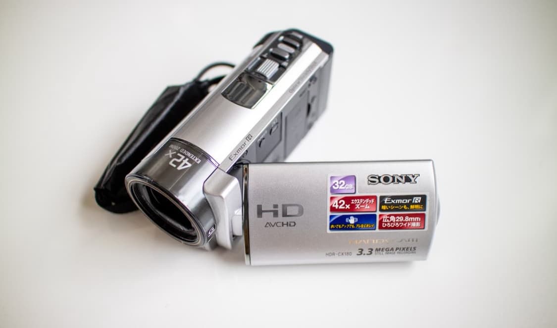 sony hdr-cx180/빈티지 디지털 캠코더 상품이미지3