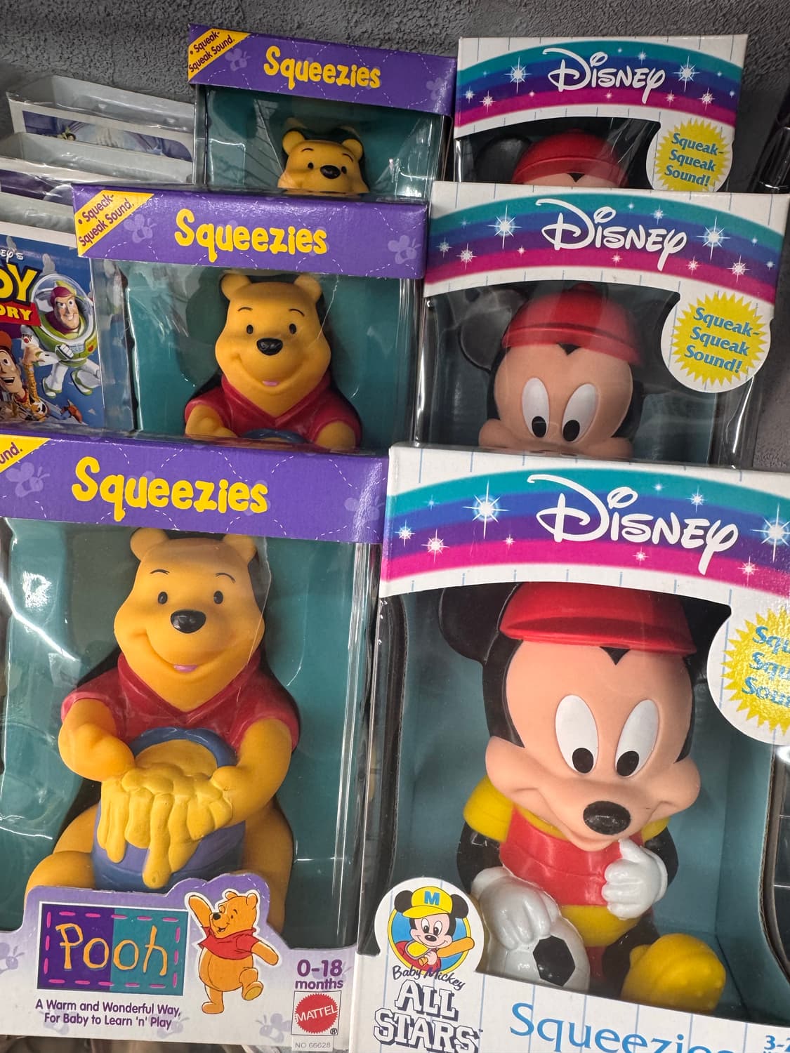 빈티지 피규어 데드스탁 푸 미키마우스  상품이미지1