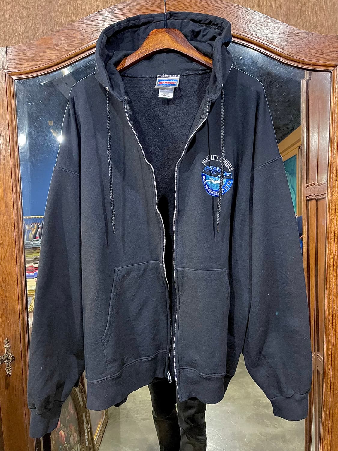 Hanes 집업 후드 상품이미지4