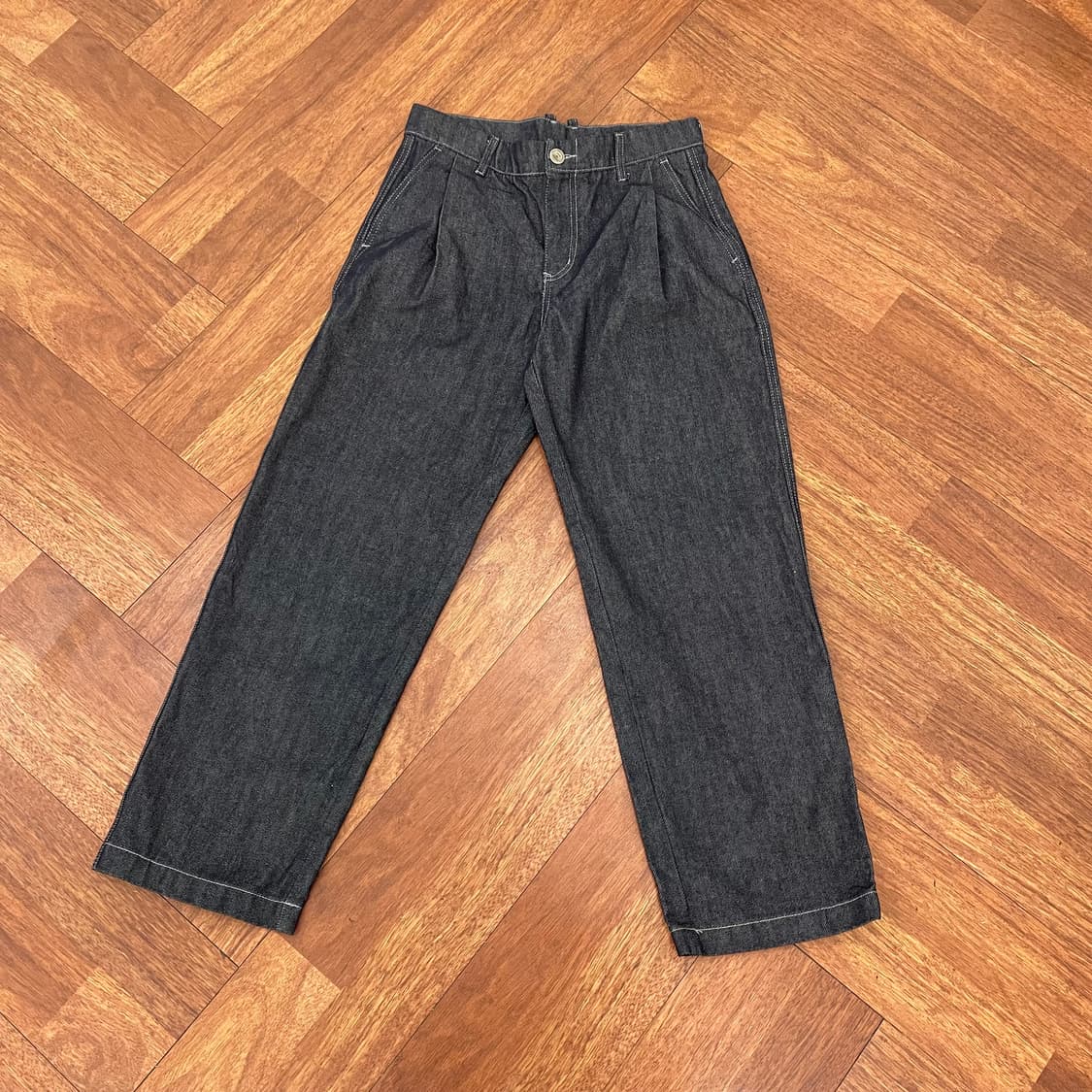 시리즈 스트레이트 베이직 인디고 데님팬츠 상품이미지2