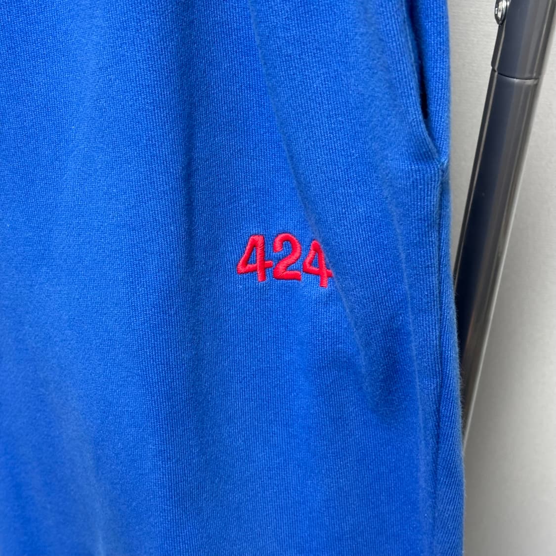 L) 424 포투포 스웻 팬츠 블루 상품이미지2