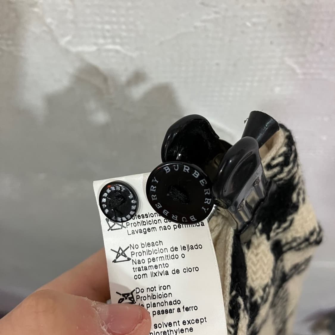 버버리 노바체크 스커트 상품이미지6