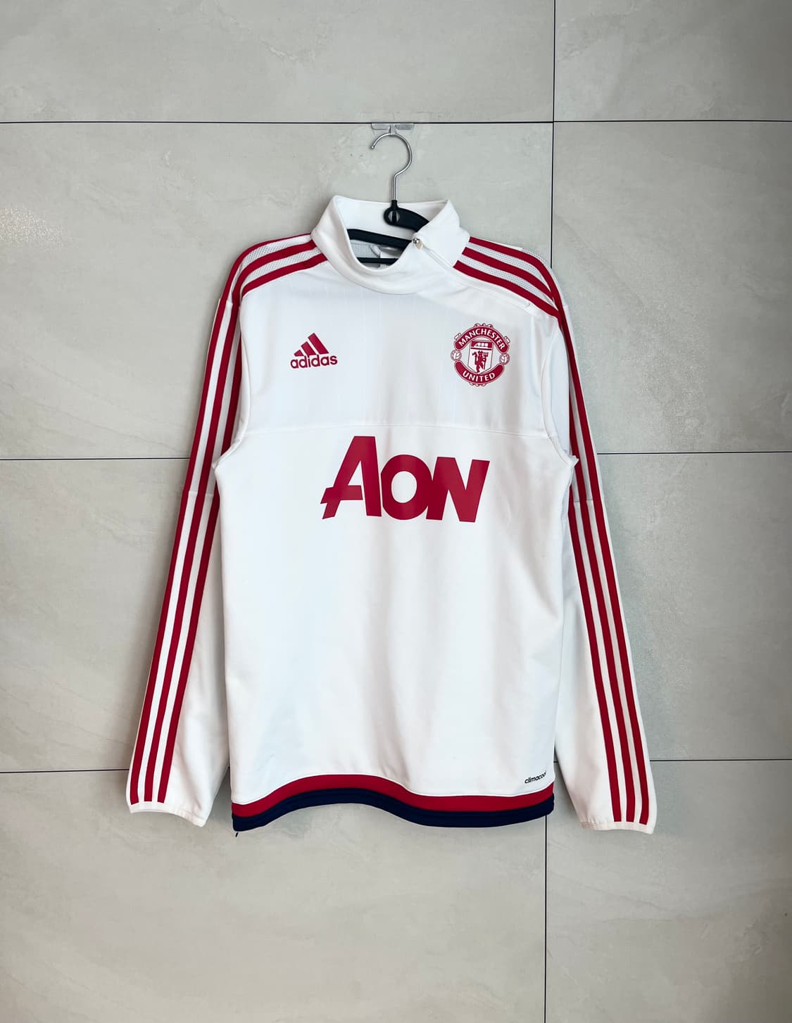 아디다스 맨체스터유나이티드 흰,빨 트랙탑 대장 져지 [95] 상품이미지1