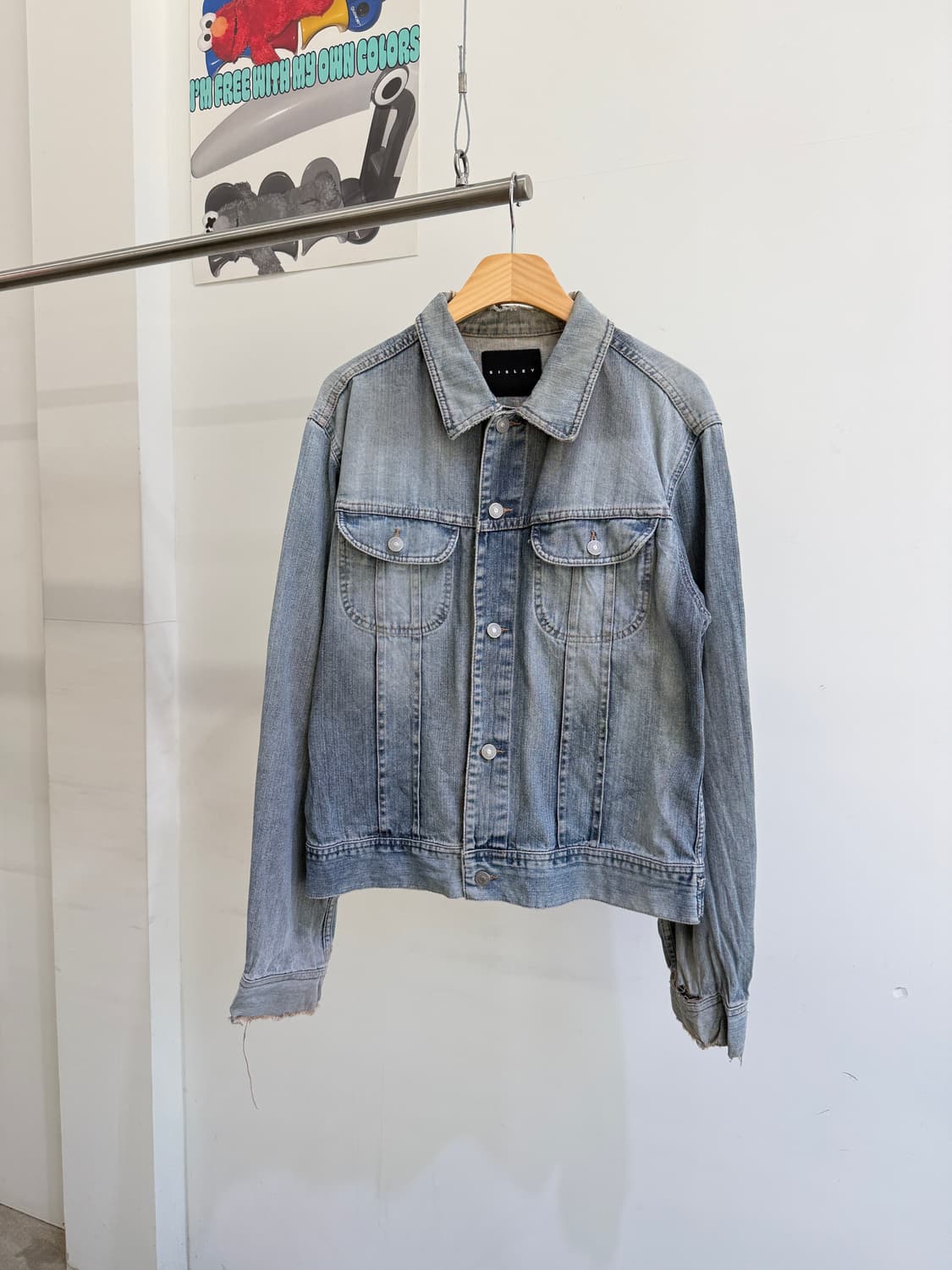 SISLEY 데님 자켓 상품이미지1