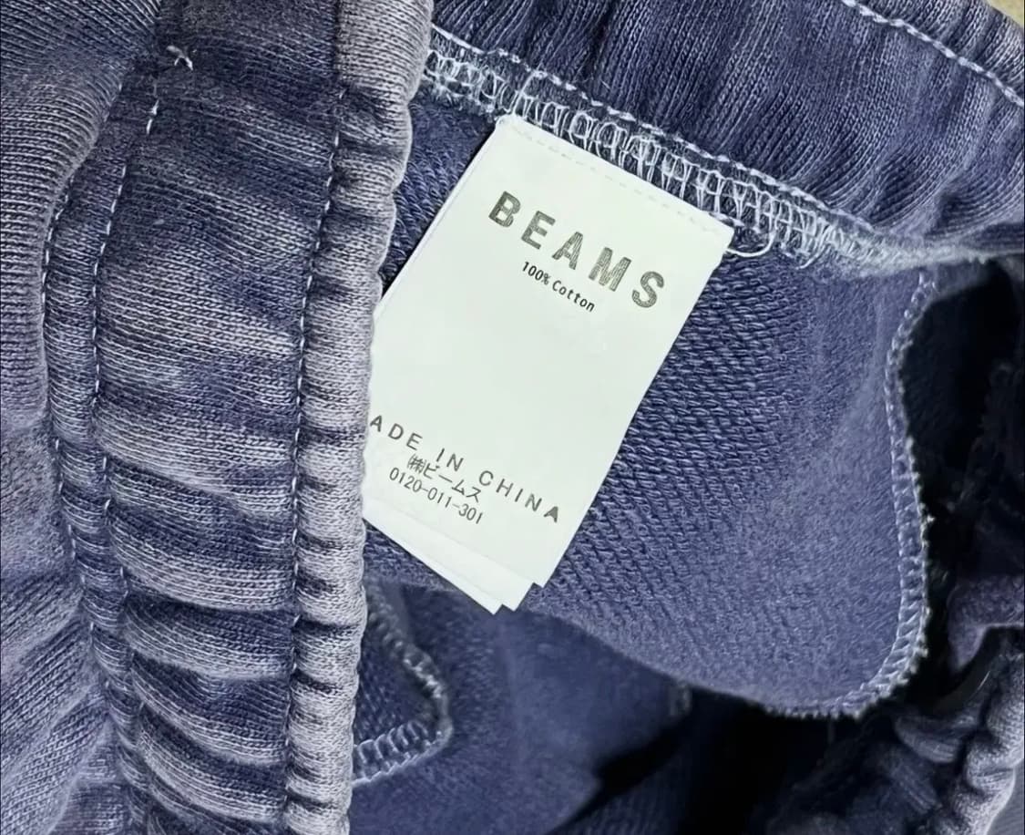 빔즈 페이딩 코튼 조거팬츠 상품이미지4