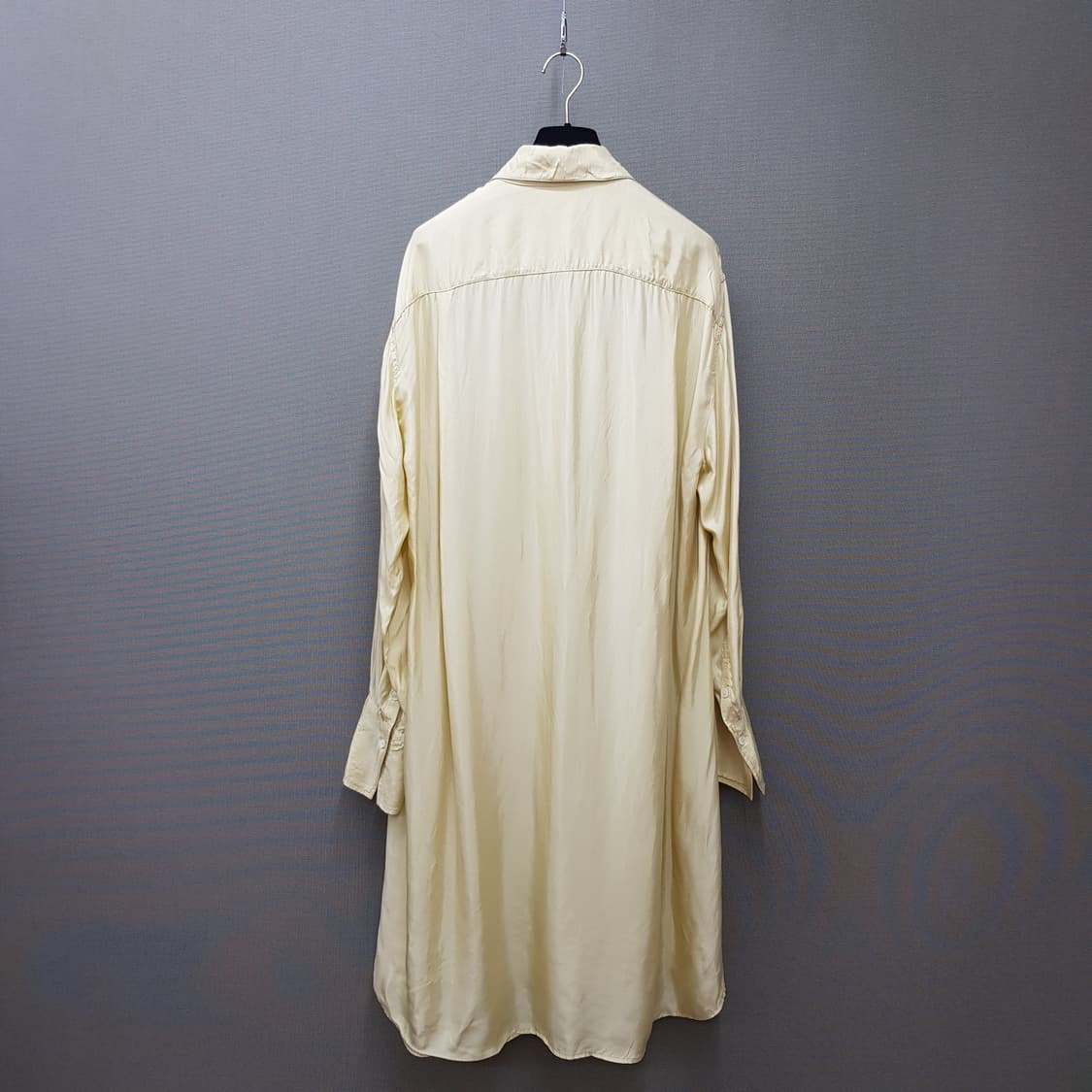 스튜디오톰보이 2021 레이온 롱 셔츠 원피스 Free사이즈 상품이미지4