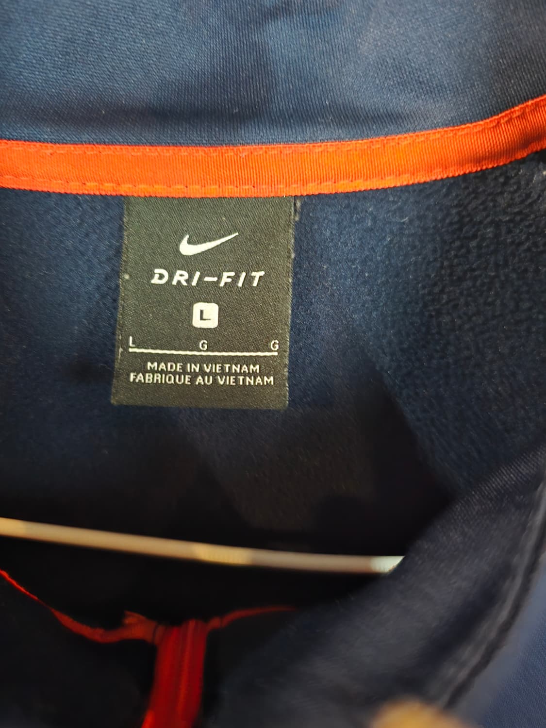 나이키 일리노이 드라이핏 하프집업 네이비 상품이미지4