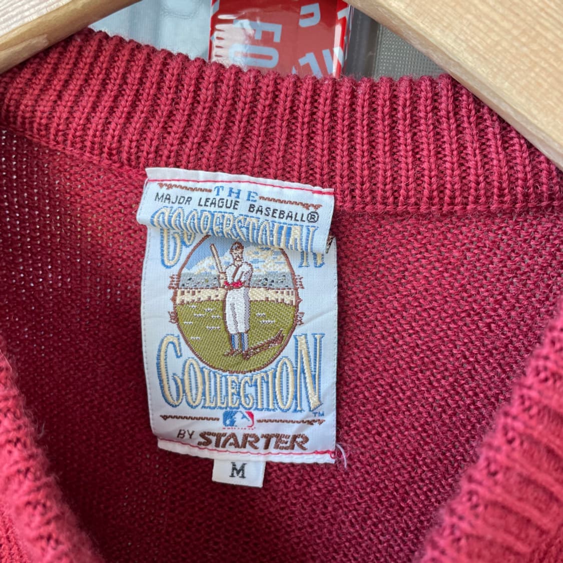 90s CoopersTown Cleveland Wool Sweater 상품이미지3