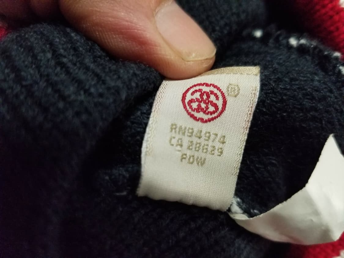 스투시 스타 패턴 폼폼 니트 비니 상품이미지6