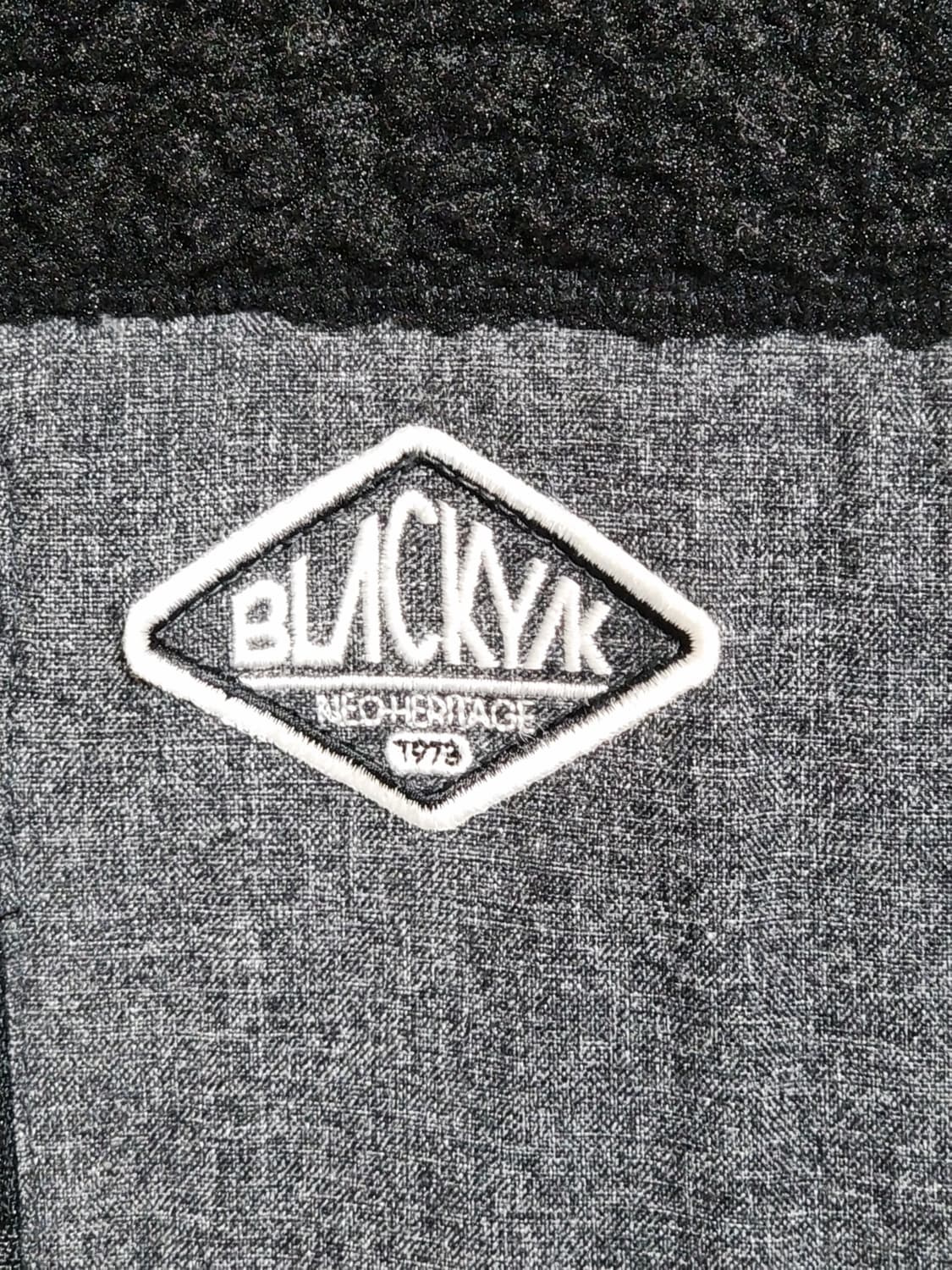 (95) 블랙야크 플리스 롱점퍼 검정 뽀글이 후리스 자켓  상품이미지4